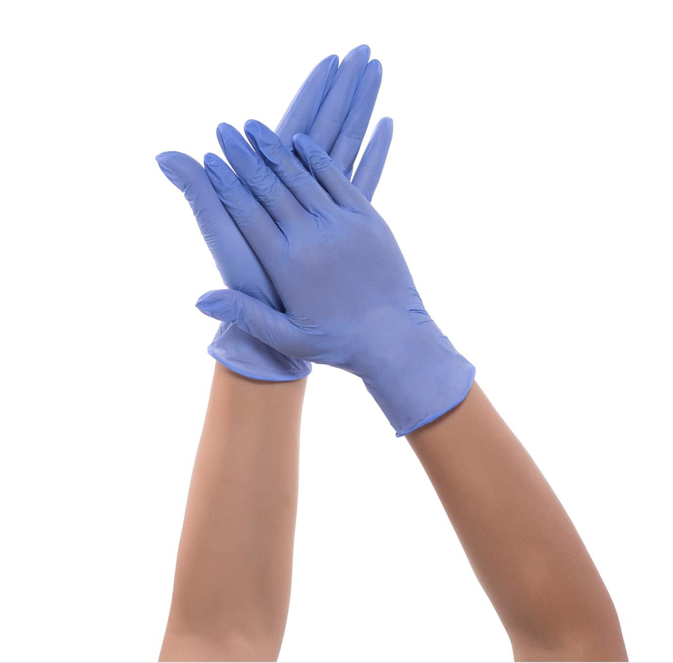 Hongray Nitrile Exam Gloves 3 mil, 100Pcs Per Box First
