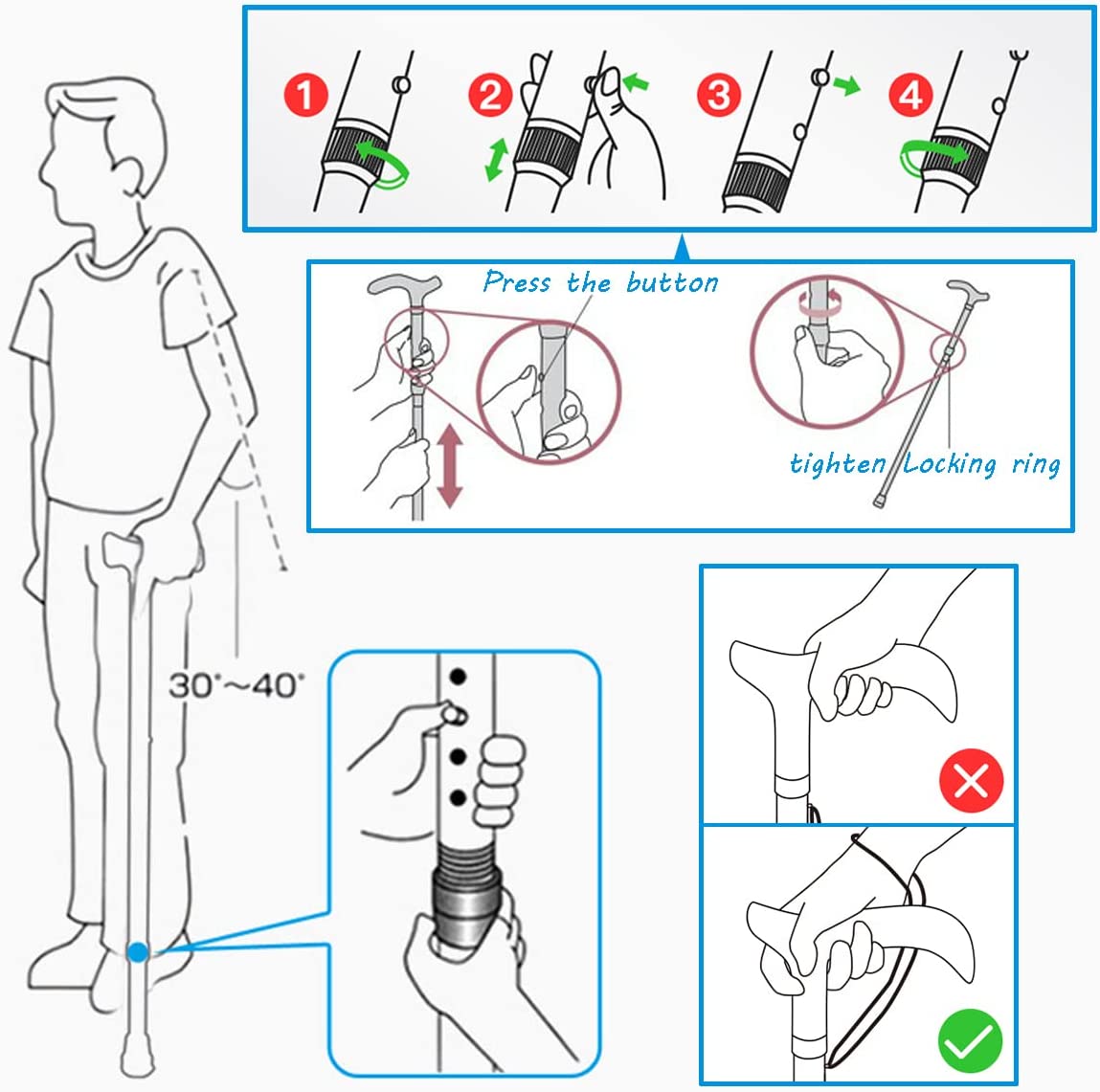 YAMTHR Walking Cane7